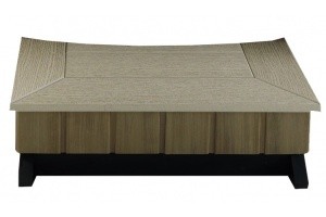 1-stufige Treppe Resort u. Spirit - Signature Serie - Teak