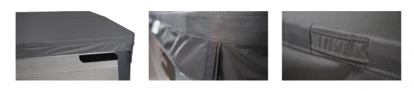 Whirlpool-Abdeckung WeatherShield Antiqua 2010 Artesian Spas